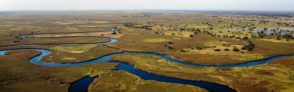 Photo d'un paysage localisé en Botswana