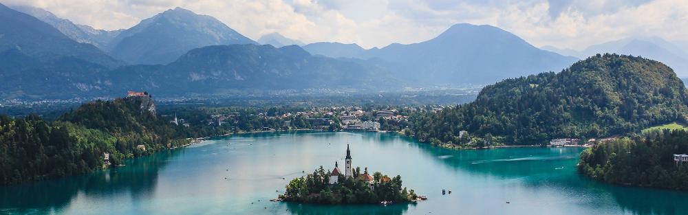 Photo d'un paysage localisé en Slovénie